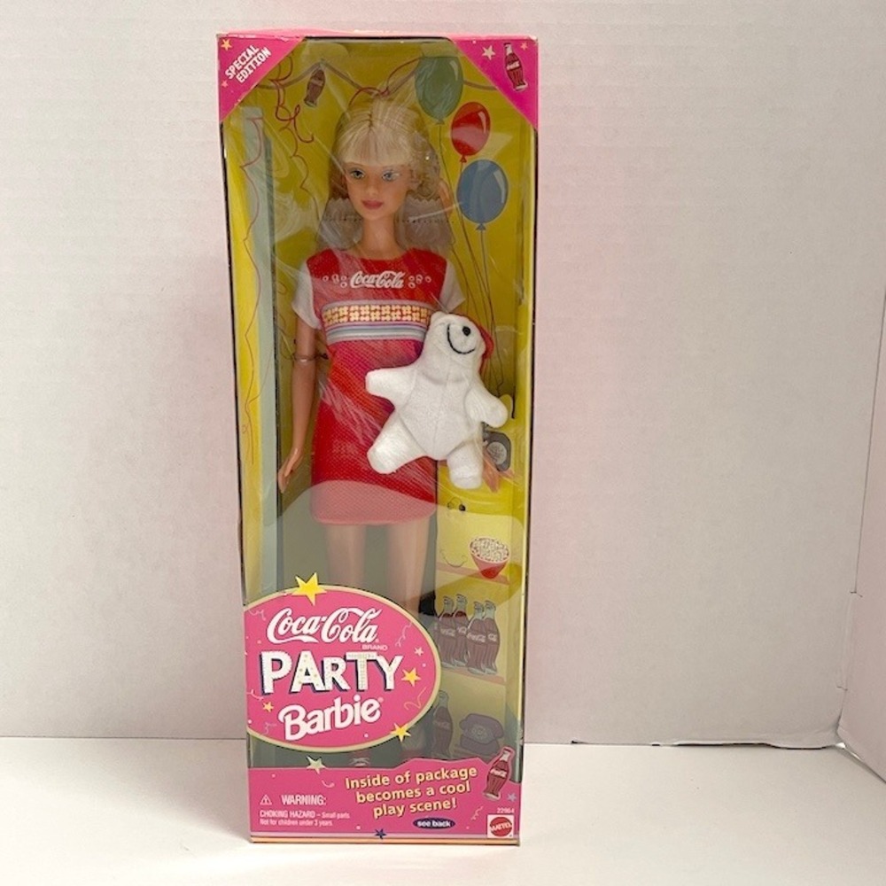 1998 Coca-Cola‎ Party Barbie Special Edition Doll #22964